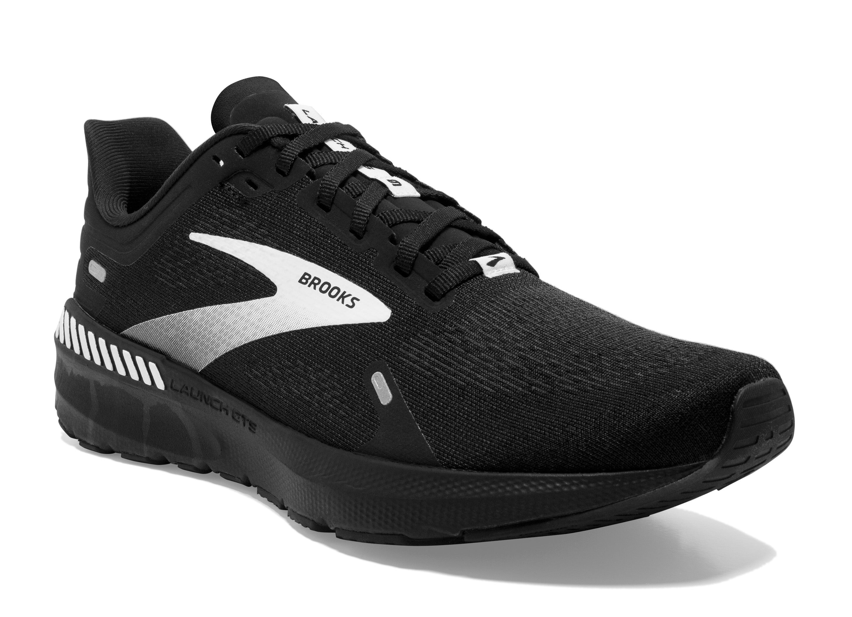 BROOKS M. LAUNCH GTS 9 BLACK/WHITE