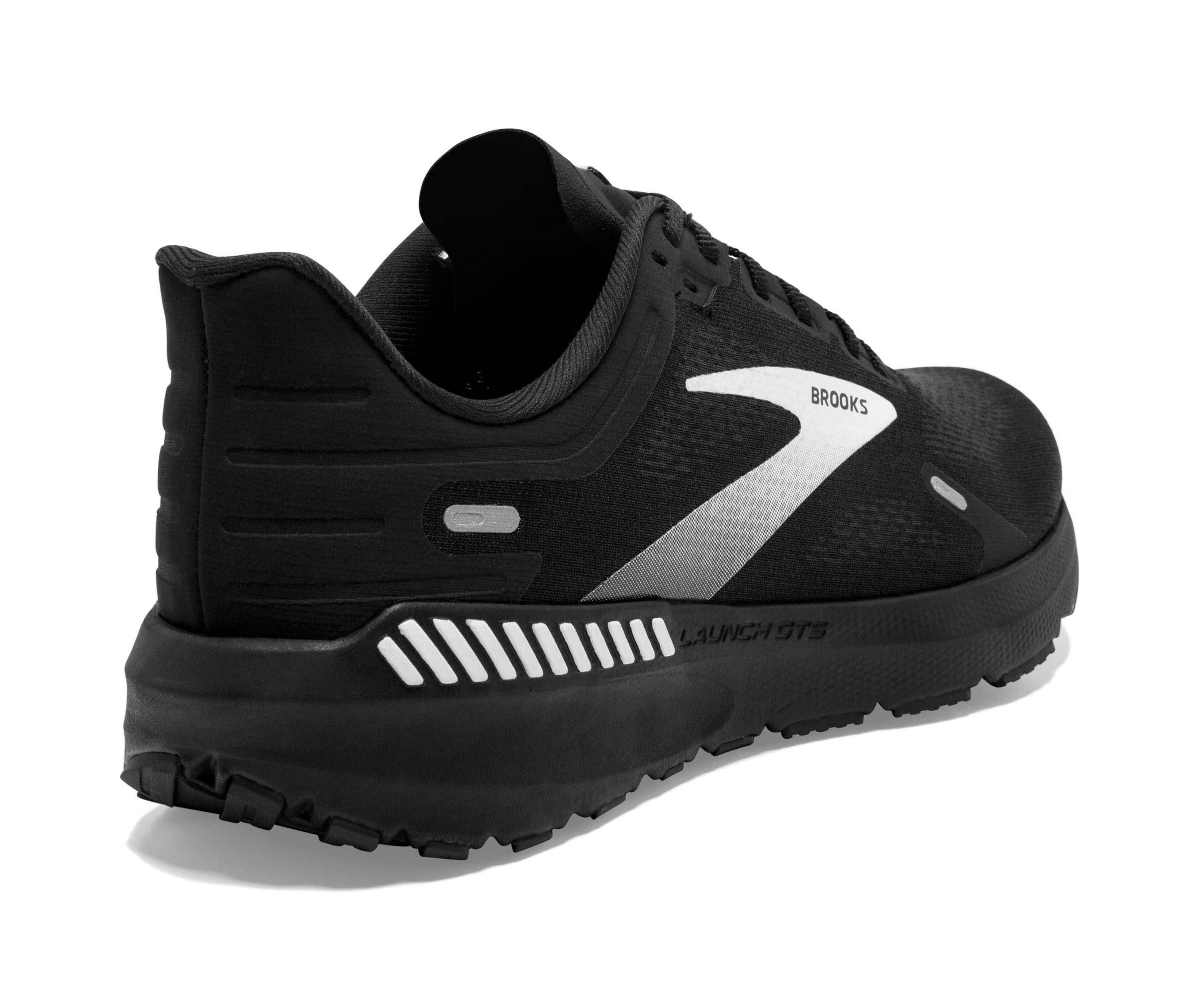 BROOKS M. LAUNCH GTS 9 BLACK/WHITE