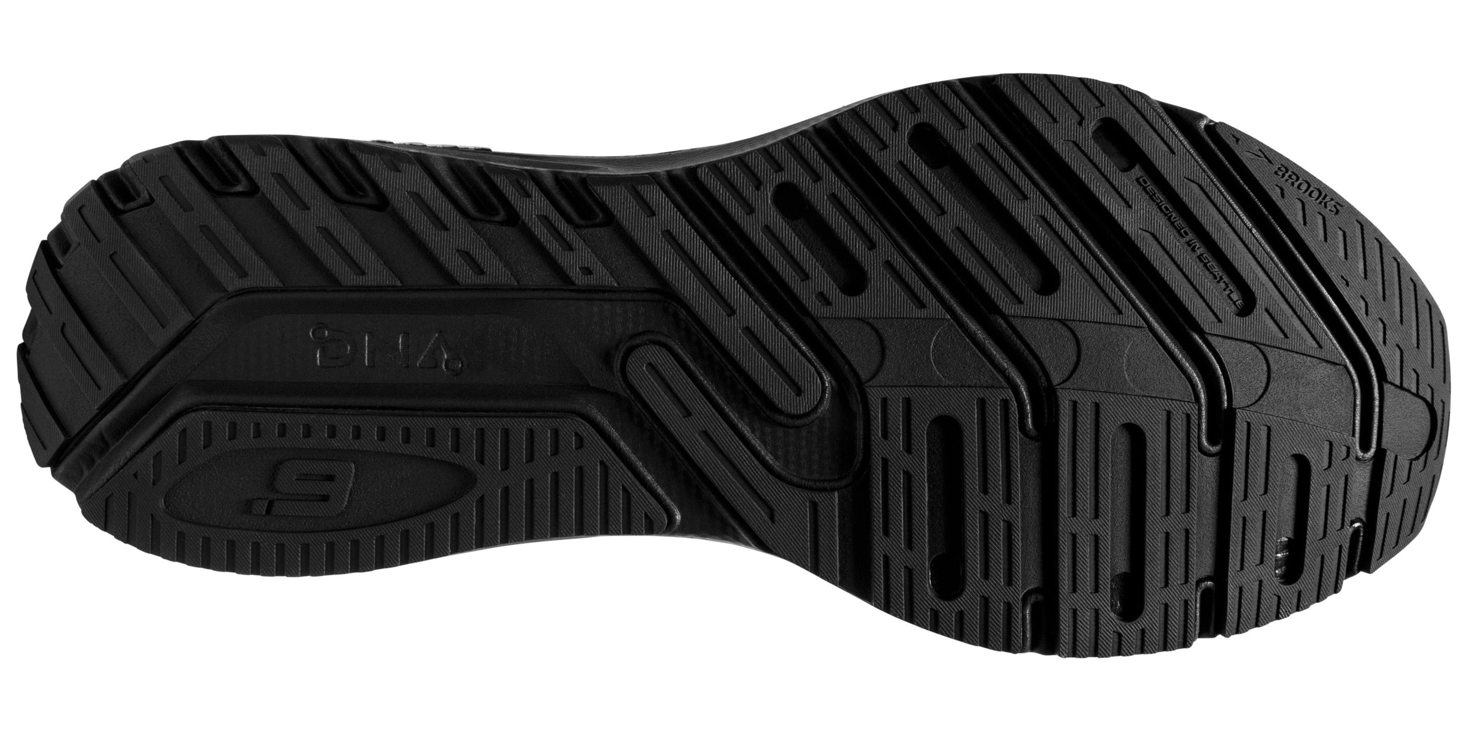 BROOKS M. LAUNCH GTS 9 BLACK/WHITE