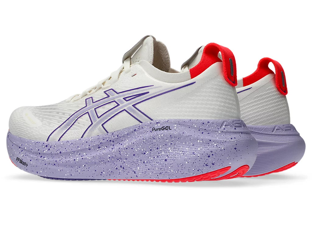 (取寄) アシックス レディース ゲル-ニンバス 27 トーキョー ASICS women Gel-nimbus 27 Tokyo Cream/Edo Purple ASICS W. NIMBUS 27 TOKYO CREAM/EDO PURPLE