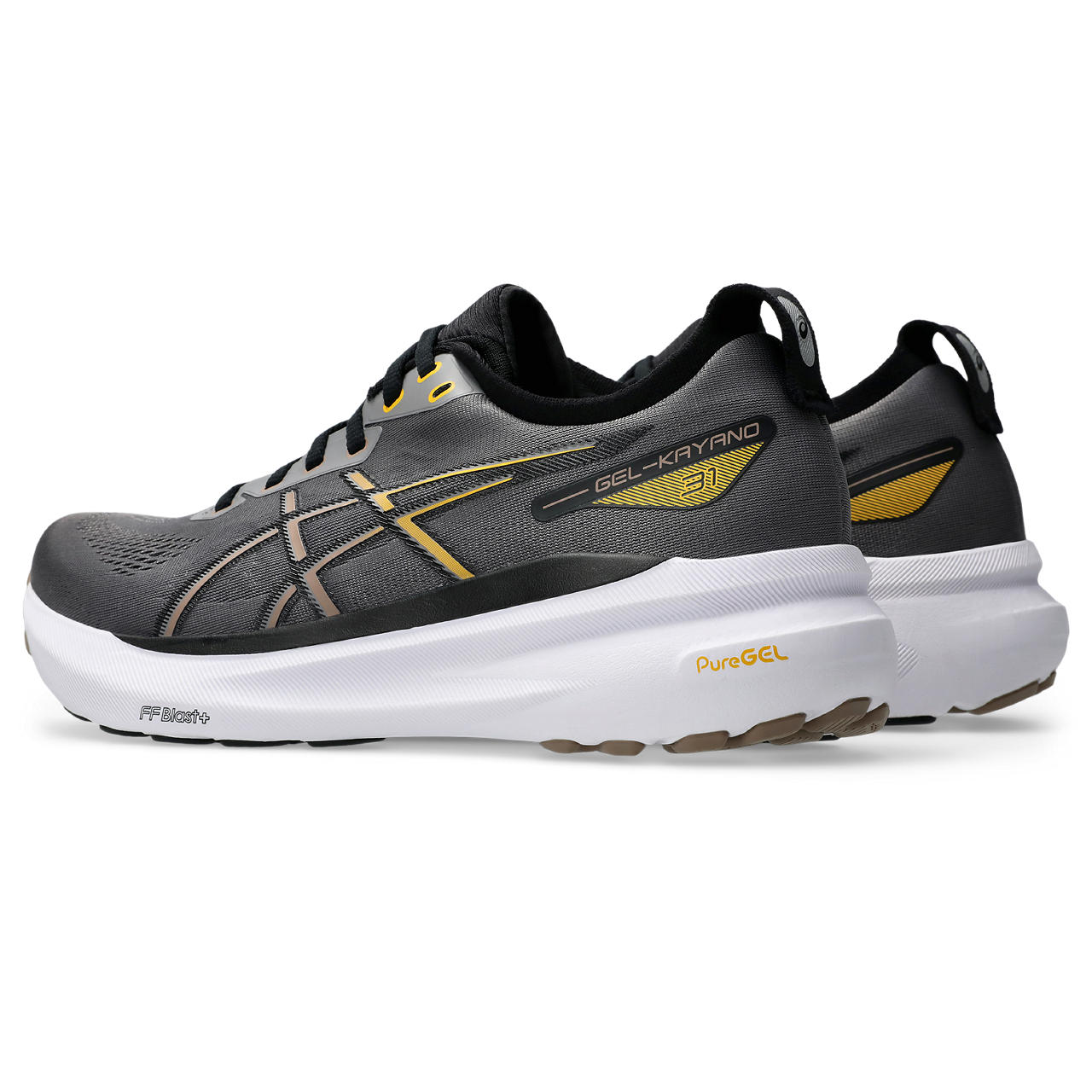 Asics Gel-Kayano 31 Mens Running Shoes Grey Gold 1011B867 Size 12.5 Mens ASICS GEL-Kayano 31 Running Shoe main image 4