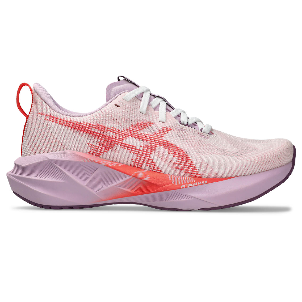 ASICS W. NOVABLAST 5 WHITE/CORAL REEF