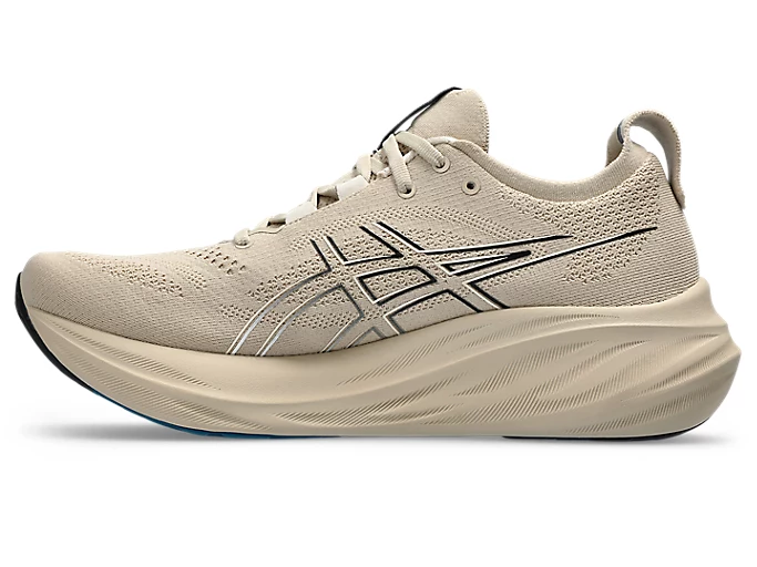 ASICS M. GEL NIMBUS 26 FEATHER GREY/BLACK
