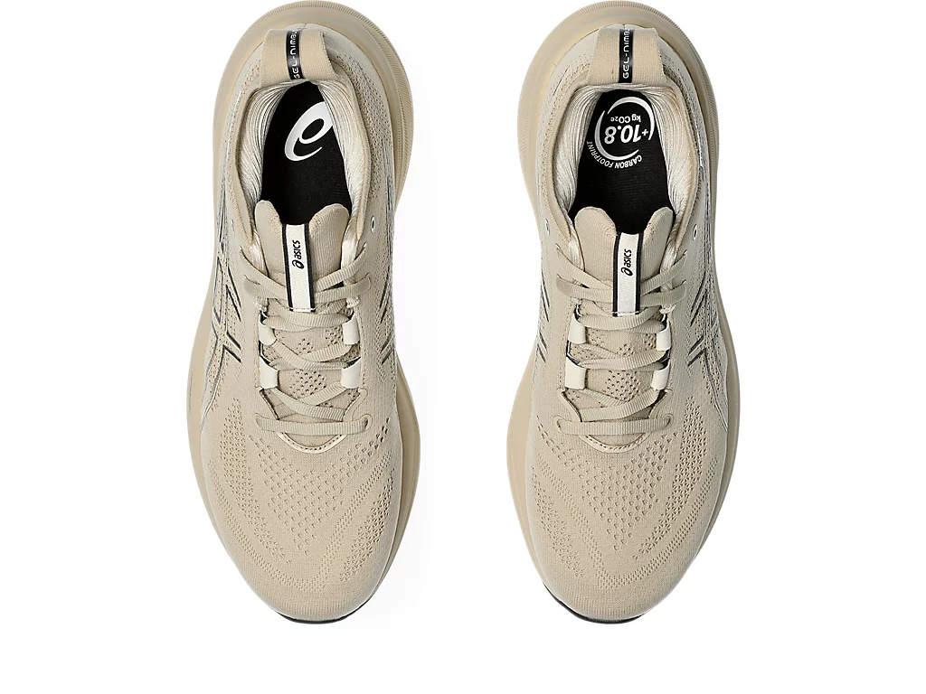 ASICS M. GEL NIMBUS 26 FEATHER GREY/BLACK