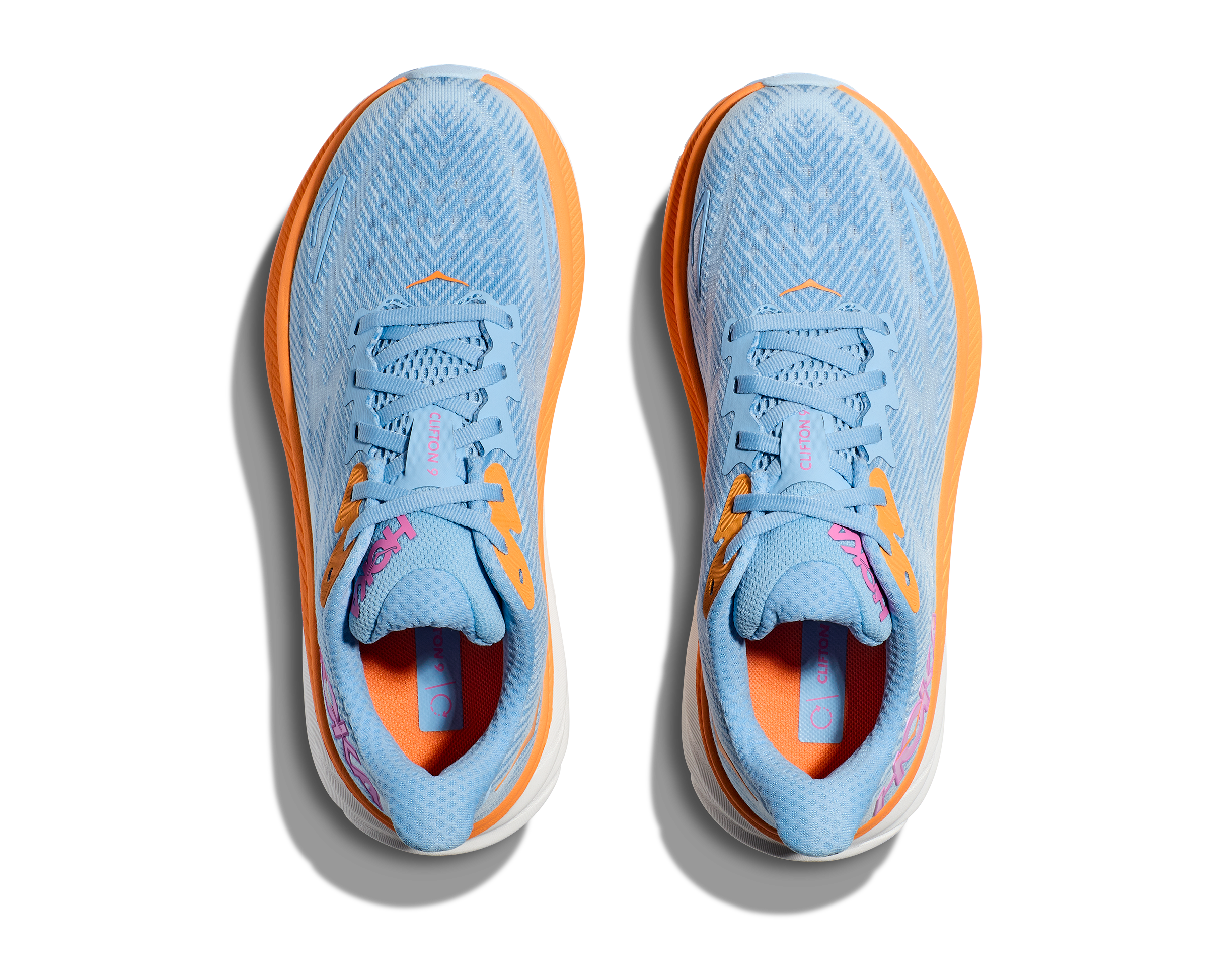 HOKA W. CLIFTON 9 AIRY BLUE/ICE WATER