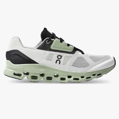 【ポイント10倍】 ON RUNNING WHITE/BLACK 2 CLOUDSTRATUS W. 靴