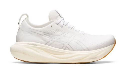 ASICS W. GEL NIMBUS 25 WHITE/WHITE