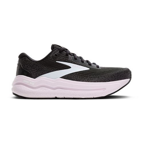 BROOKS W. GHOST MAX 2 BLACK/WHITE/ORCHID ICE